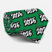 2025年はっきりしたネックタイの緑のブラシクラス ネクタイ (ロール)