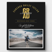 2025年はっきりした写真卒業パーティーのGRADクラス フォトプラーク (正面)