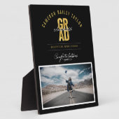 2025年はっきりした写真卒業パーティーのGRADクラス フォトプラーク (側面)