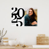 2025年はっきりした写真卒業パーティー ポスター (キッチン)