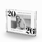 2025年はっきりした卒業の白黒クラス フォトブロック (右)