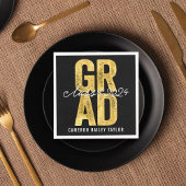 2025年はっきりした金フォイル卒業モダンパーティー