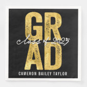 2025年はっきりした金フォイル卒業モダンパーティー (正面)