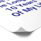 2025年は私の人生で最も長い10年だった ポスター (角)