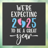 2025年は1年間のカップル素晴らしになる ウィンドウサイン (シート3)