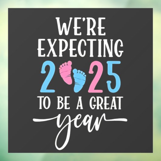 2025年は1年間のカップル素晴らしになる ウィンドウサイン (シート3)