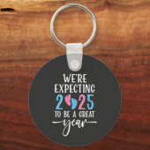 2025年は1年間のカップル素晴らしになる キーホルダー (正面)