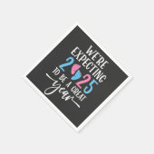 2025年は1年間のカップル素晴らしになる スタンダードカクテルナプキン (角)