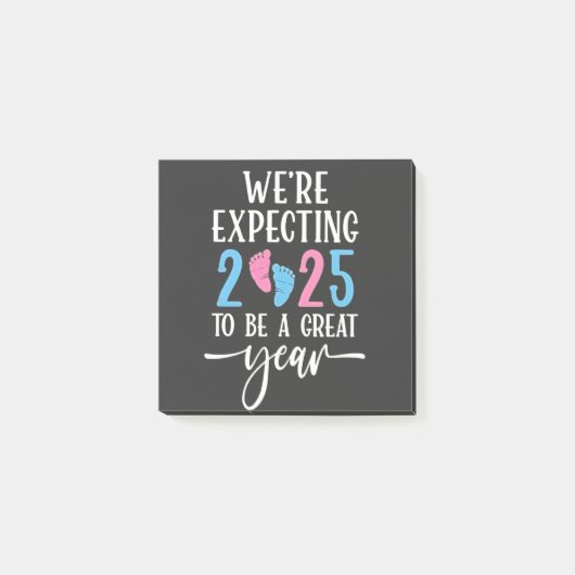 2025年は1年間のカップル素晴らしになる ポストイット (正面)