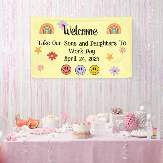 2025年へようこそ 横断幕 (パーティー)