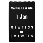 2025年までの月の白書 カレンダー (カバー)