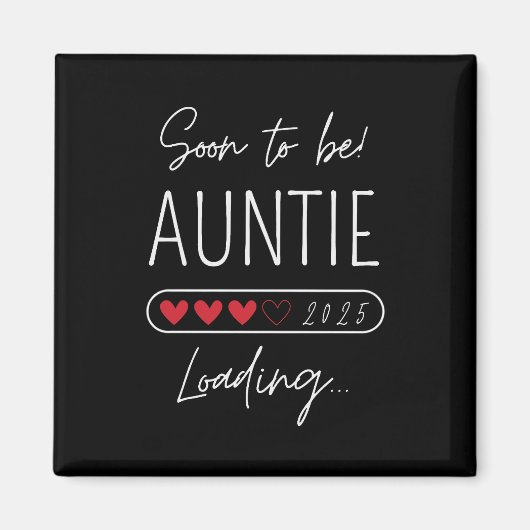 2025年まもなくおばさん Loading おばさん候補 マグネット (正面)