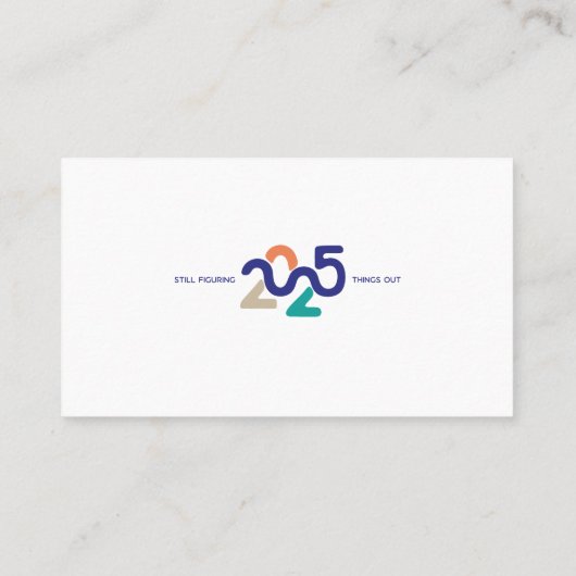 2025年も物事を把握している 名刺 (裏面)