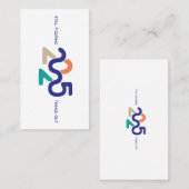 2025年も物事を把握している 名刺 (正面/裏面)