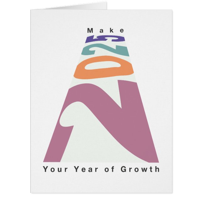 2025年を成長の年にする (正面)