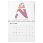 2025年を成長の年にする カレンダー (2月 2026)