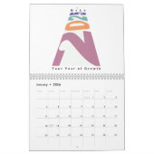 2025年を成長の年にする カレンダー (1月 2026)