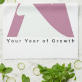 2025年を成長の年にする キッチンタオル (折り畳み)