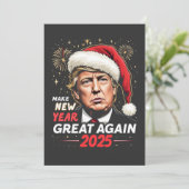 2025年を新たに偉大に トランプ新年の夜 シーズンカード (スタンド正面)