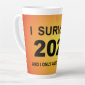 2025年を生き延びた カフェラテマグ (左アングル)