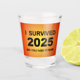 2025年を生き延びた ショットグラス