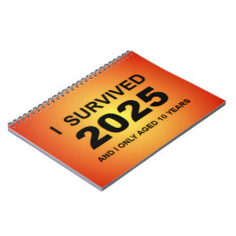 2025年を生き延びた ノートブック