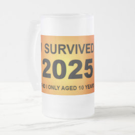 2025年を生き延びた フロストグラスビールジョッキ