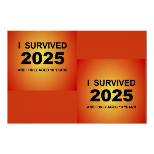 2025年を生き延びた ポスター (正面)