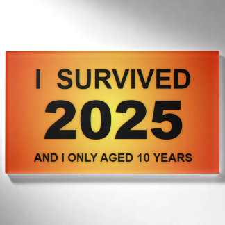 2025年を生き延びた 名札