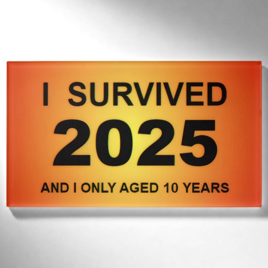 2025年を生き延びた 名札 (正面)