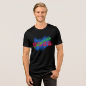 2025年を生き抜いたぞTシャツ トライブレンドＴシャツ (正面全面)