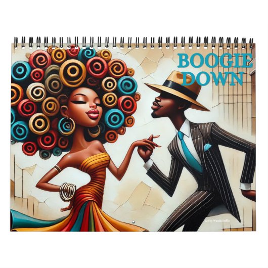 2025年アフリカ系アメリカ人カレンダー カレンダー (カバー)