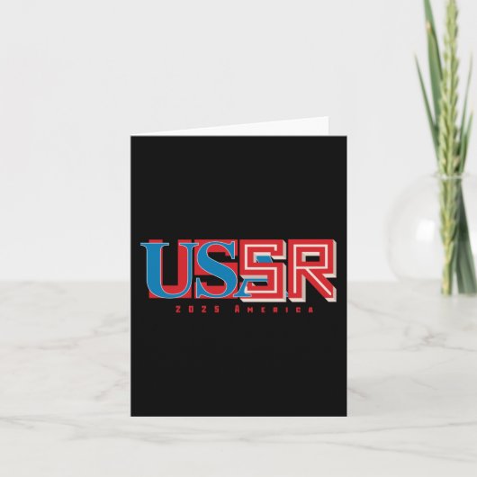 2025年アメリカがソ連に転向 カード (正面)