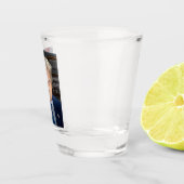 2025年アメリカ大統領ドナルド・トランプの写真 ショットグラス (右)