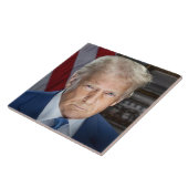 2025年アメリカ大統領ドナルド・トランプの写真 タイル (側面)