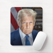 2025年アメリカ大統領ドナルド・トランプの写真 マウスパッド (マウス)
