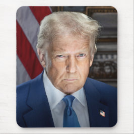 2025年アメリカ大統領ドナルド・トランプの写真 マウスパッド