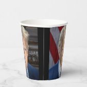 2025年アメリカ大統領ドナルド・トランプの写真 紙コップ (右)