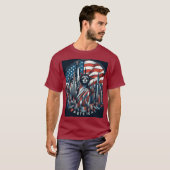 2025年アメリカTシャツトレンド: 人気と不人気 Tシャツ (正面フル)