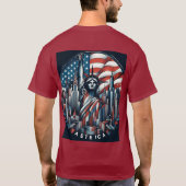 2025年アメリカTシャツトレンド: 人気と不人気 Tシャツ (裏面)