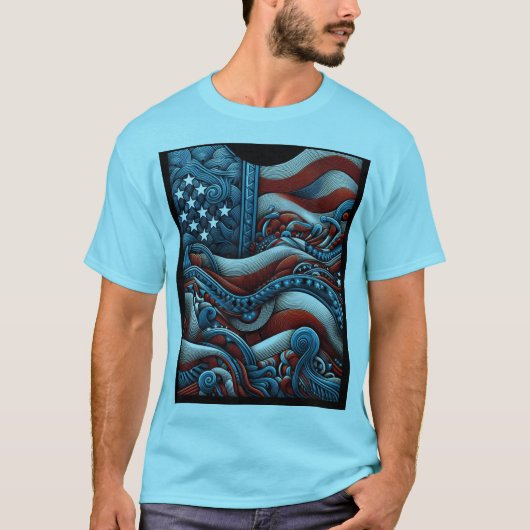 2025年アメリカTシャツトレンド: 人気と不人気 Tシャツ (正面)