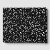 2025年エレガントの写真パターン卒業クラス ゲストブック (裏面)