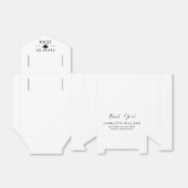 2025年エレガントクラス卒業パーティーありがとう フェイバーボックス (折り畳みなし)