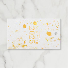 2025年エレガント初めのお祝いラベル ギフトタグ