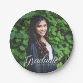 2025年エレガント卒業パーティー ペーパープレート (正面)