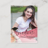 2025年エレガント卒業フォトクラス アドバイスカード (裏面)