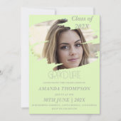 2025年エレガント卒業プログラムのクラス 招待状 (正面)