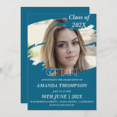 2025年エレガント卒業プログラムのクラス 招待状 (正面/裏面)