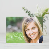 2025年エレガント台本写真卒業 招待状 (スタンド正面)