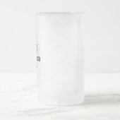 2025年エンジニ最高のアー卒業カスタム フロストグラスビールジョッキ (中央)